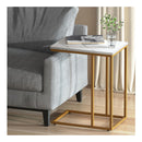 Coffee Side Table Laptop Desk Bedside Sofa Wooden Marble