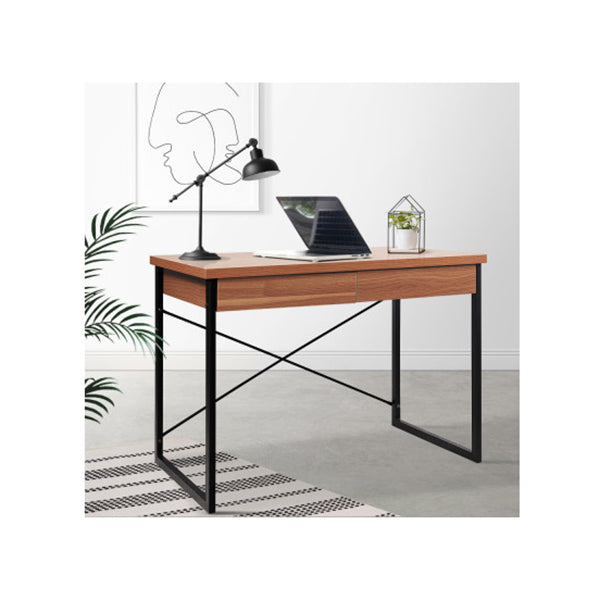 Artiss Metal Desk With Drawer