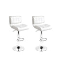 Artiss Set Of 2 PU Leather Gas Lift Bar Stools