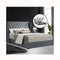 Artiss King Size Gas Lift Bed Frame Base With Storage Mattress Grey