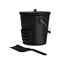 Ash Bucket Shovel Lid Fireplace Tool Coal Wood Log 22L Capacity