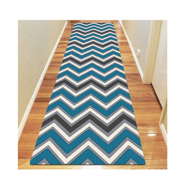 Aspen Grey Hallway Runner Rug 80X300Cm