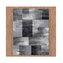 Aspen Grey Hallway Runner Stain Resistant Rug