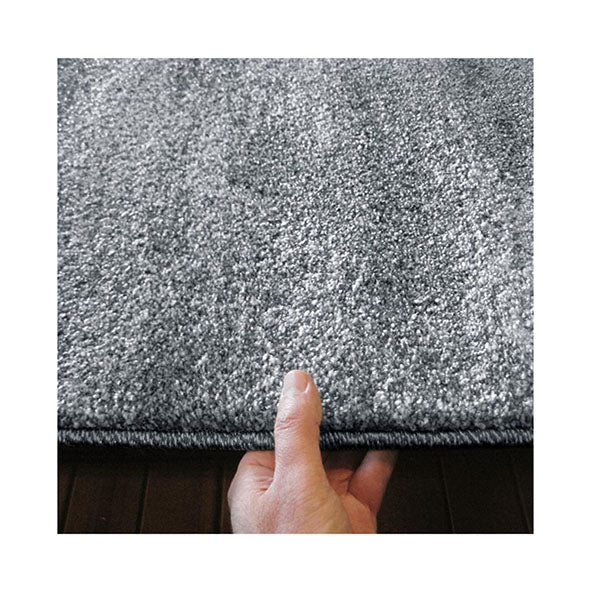 Aspen Grey Hallway Runner Stain Resistant Rug