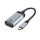 Astrotek Usb C To Vga Male To Female Adapter 15Cm Cable Black