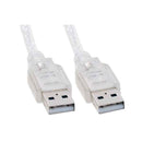 Astrotek Usb Cable 2M Type A Male To Type A Male Transparent Rohs