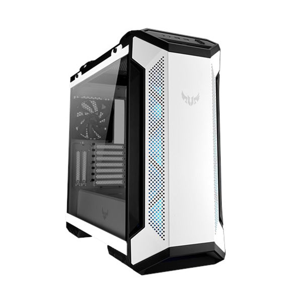 Asus Gt501 Tuf Gaming Case White Atx Mid Tower Case With Handle