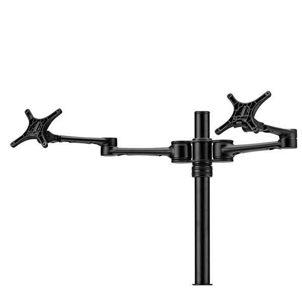 Atdec Dual Arm Desktop Monitor Mount Black