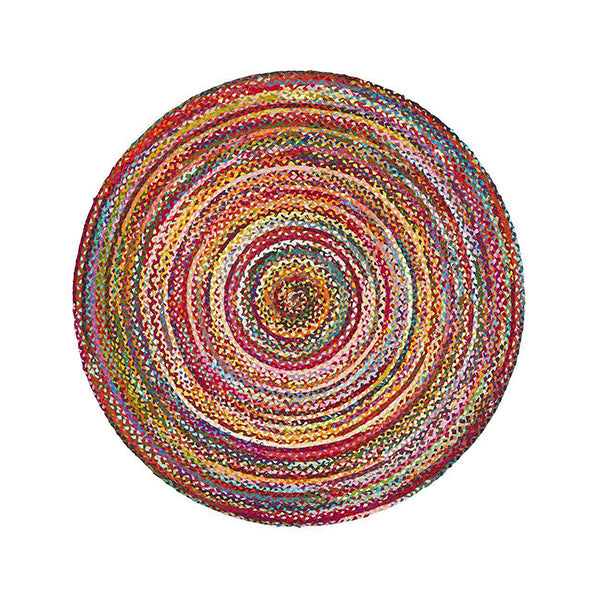 Atrium Chandra Braided Cotton Multi Coloured Rug