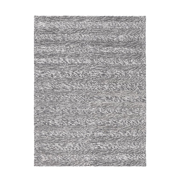 Auguste Coil Grey Wool Blend Rug