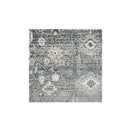 Texas Light Blue Rectangle Shape Rug