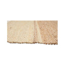 200 x 290cm Avow Jute Handloom Floor Mats With Tassels Ivory Natural