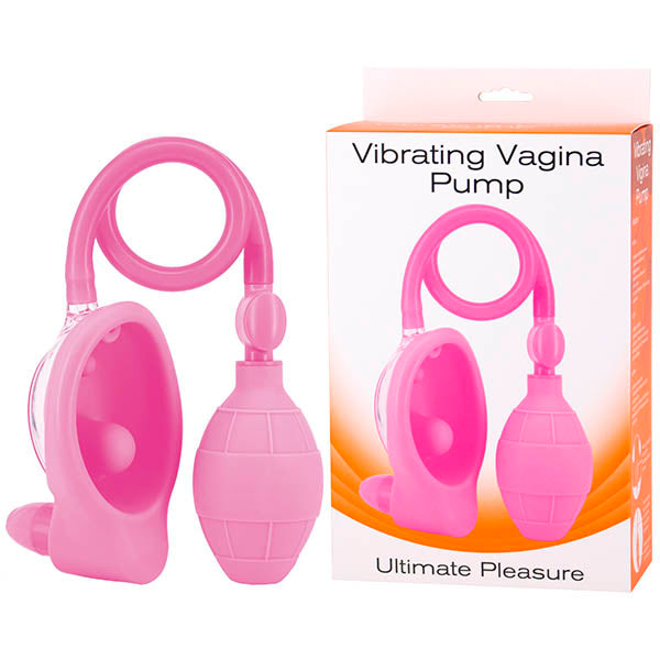 Pink Vibrating Vagina Pussy Pump