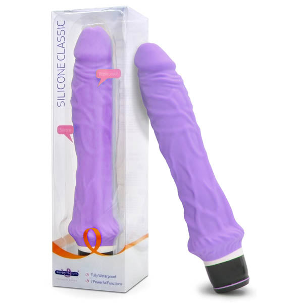 Silicone Classic Purple Vibrator