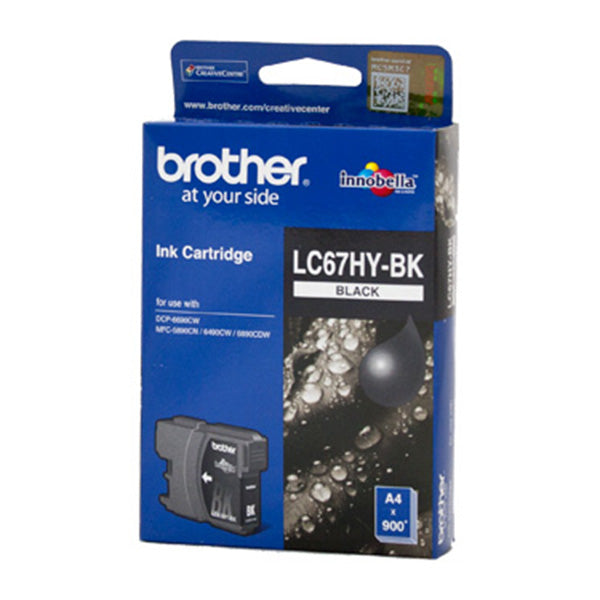 Brother LC67 Black HY Ink Cart