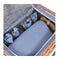 Deluxe 4 Person Picnic Basket Set Outdoor