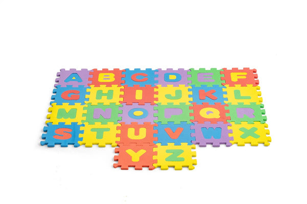 Bubbli Baby 36-Piece Foam Mats (Alphabet & Numbers Puzzle)