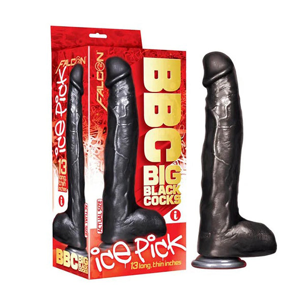 Bbc Big Black Cocks Ice Pick Black 33 Cm Dong