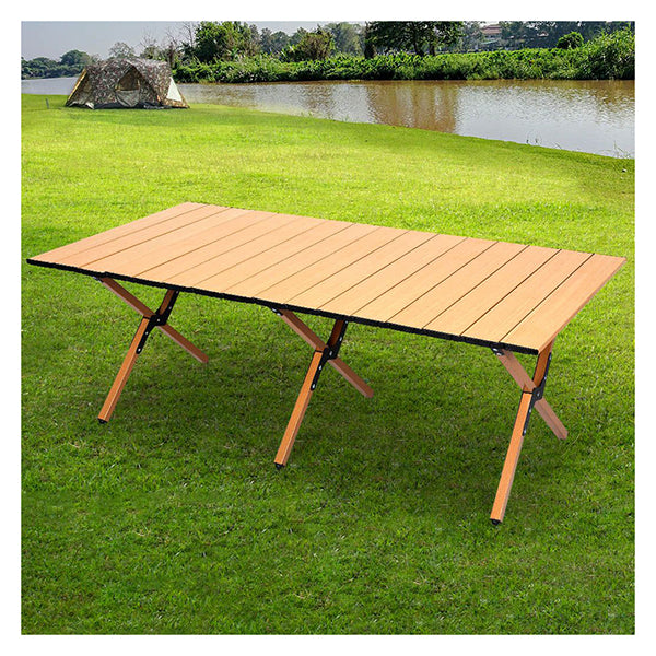 Folding Camping Table Foldable Portable Picnic Outdoor Bbq Desk