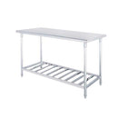 Soga 80X70X85Cm Catering Kitchen Stainless Steel Prep Work Bench