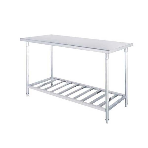 Soga 80X70X85Cm Catering Kitchen Stainless Steel Prep Work Bench