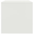 Bedside Cabinets 2 Pcs White 40x30x30 cm Chipboard
