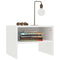 Bedside Cabinets 2 Pcs White 40x30x30 cm Chipboard