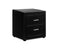 PU Leather Bedside Table 2 Drawers