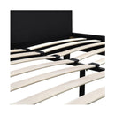 Neo Queen Size Fabric Bed Frame Charcoal
