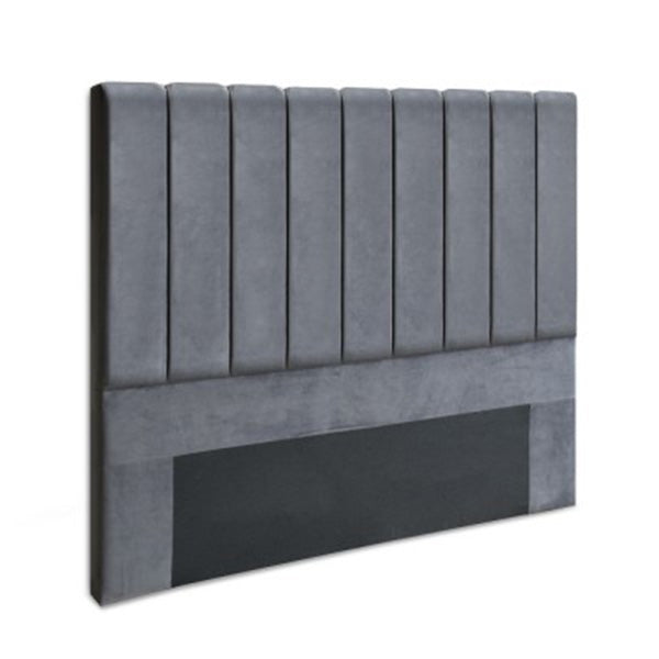 Artiss Fabric Bed Headboard Grey