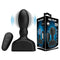 MR PLAY Inflatable Anal Plug - Black USB Rechargeable Inflatable Anal Plug with Wireless Remote