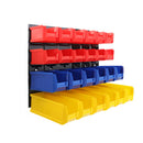 24 Bin Wall Rack Storage Tools Steel Board Organizer