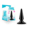 Anal Adventures Easy Plug - Black 10.1 cm (4'') Butt Plug