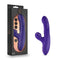 Lush - Iris - Purple 21.6 cm (8.5'') Heating Thrusting Vibrator with Air Pulse Stim