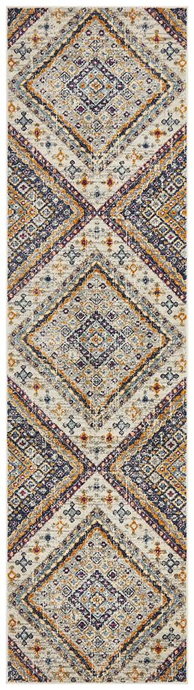 Babylon Diamond White Rug