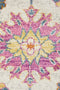 Babylon Round Multi Coloured Floral Rug