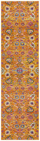 Babylon Yellow Floral Rug