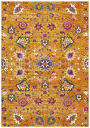 Babylon Yellow Floral Rug