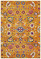 Babylon Yellow Floral Rug