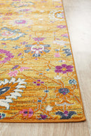 Babylon Yellow Floral Rug