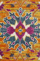 Babylon Yellow Floral Rug