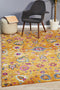 Babylon Yellow Floral Rug