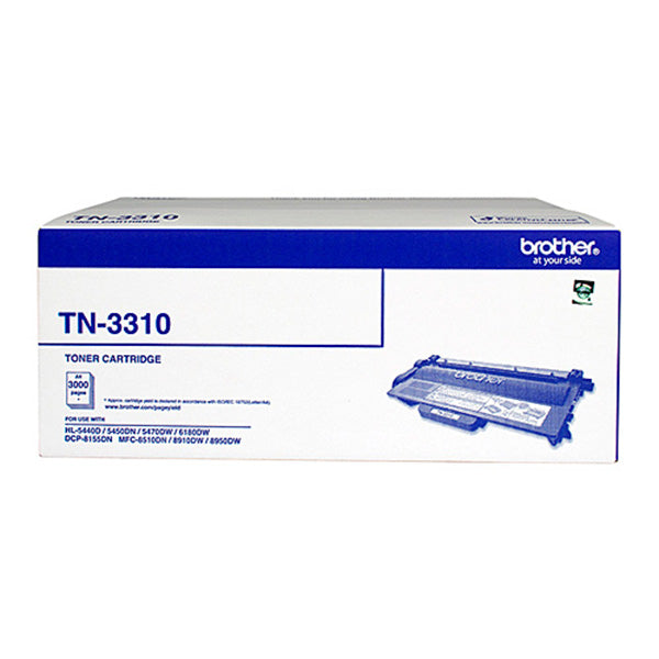 Brother TN3310 3,000 Pages Toner Cartridge