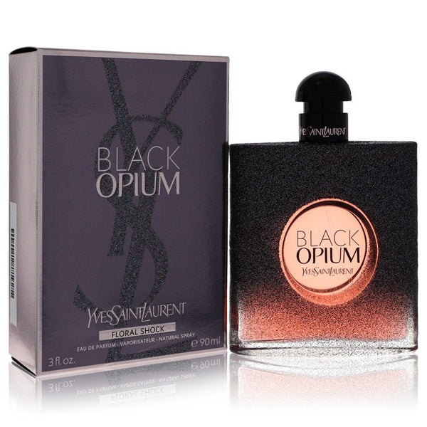 Black Opium Floral Shock Eau De Parfum Spray By Yves Saint Laurent 90 ml