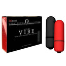 Bedroom Products Vibe - Black & Red Bullets - 2 Pack