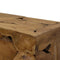 Brown Teak Coffee Table 90x50x35cm