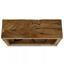 Brown Teak Coffee Table 90x50x35cm