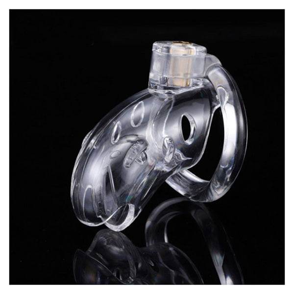 Brutus Shark Chastity Cage Clear