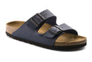 Birkenstock Arizona Birko-Flor Sandal (Navy, Size 37 EU)