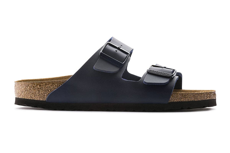 Birkenstock Arizona Birko-Flor Sandal (Navy, Size 37 EU)